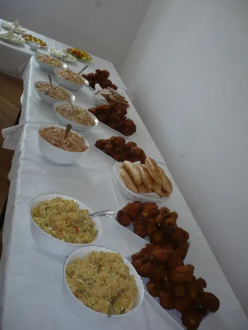 A na záver malé občerstvenie,