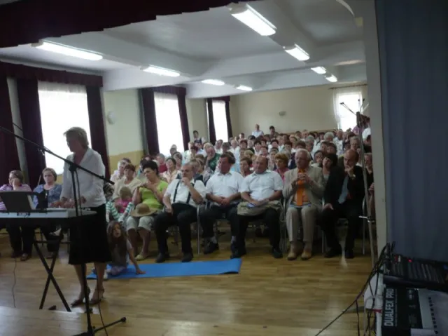 Nadšené obecenstvo