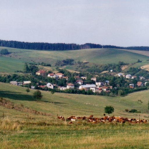 Pohľad na obec obecnú časť Lietavská Závadka